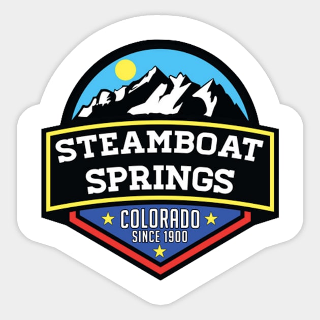 streamboat springs Sticker by CLIPS